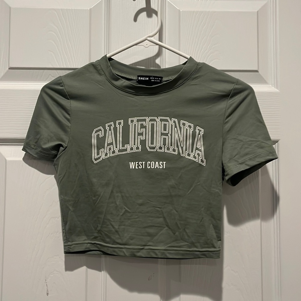 Shein California Crop